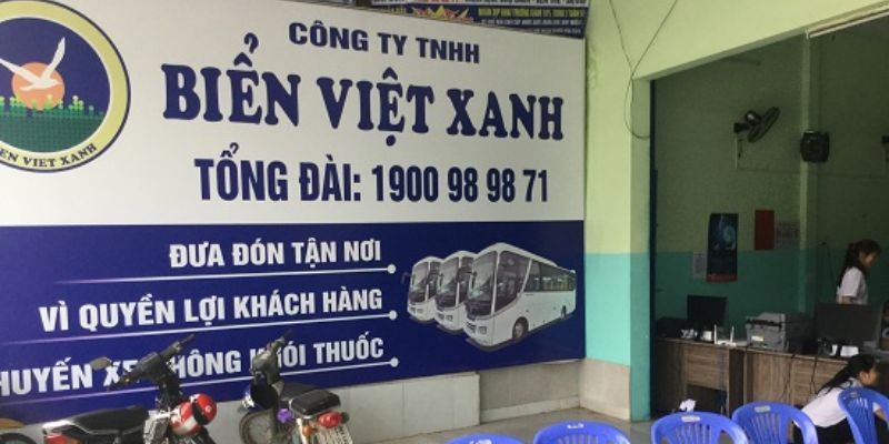 Nhà xe Biển Việt Xanh chuyên tuyến Chợ Lách, Bến Tre - Sài Gòn
