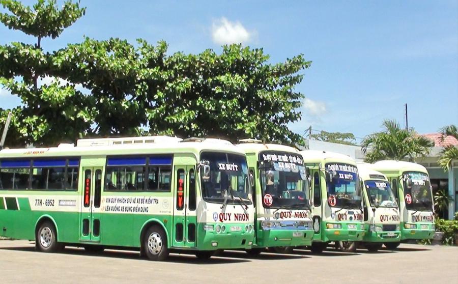 Lịch trình các tuyến xe buýt ở Bến xe Quy Nhơn