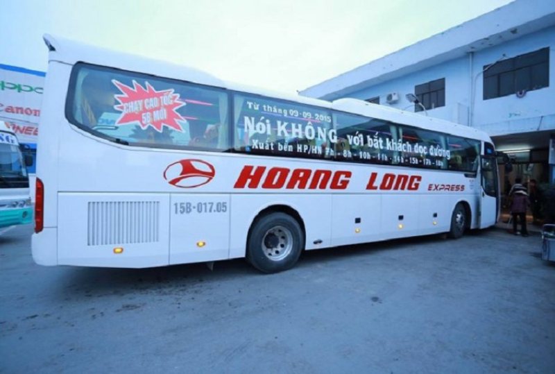 Nhà xe Hoàng Long chuyên tuyến bến xe Thanh Sơn  - Mỹ Đình