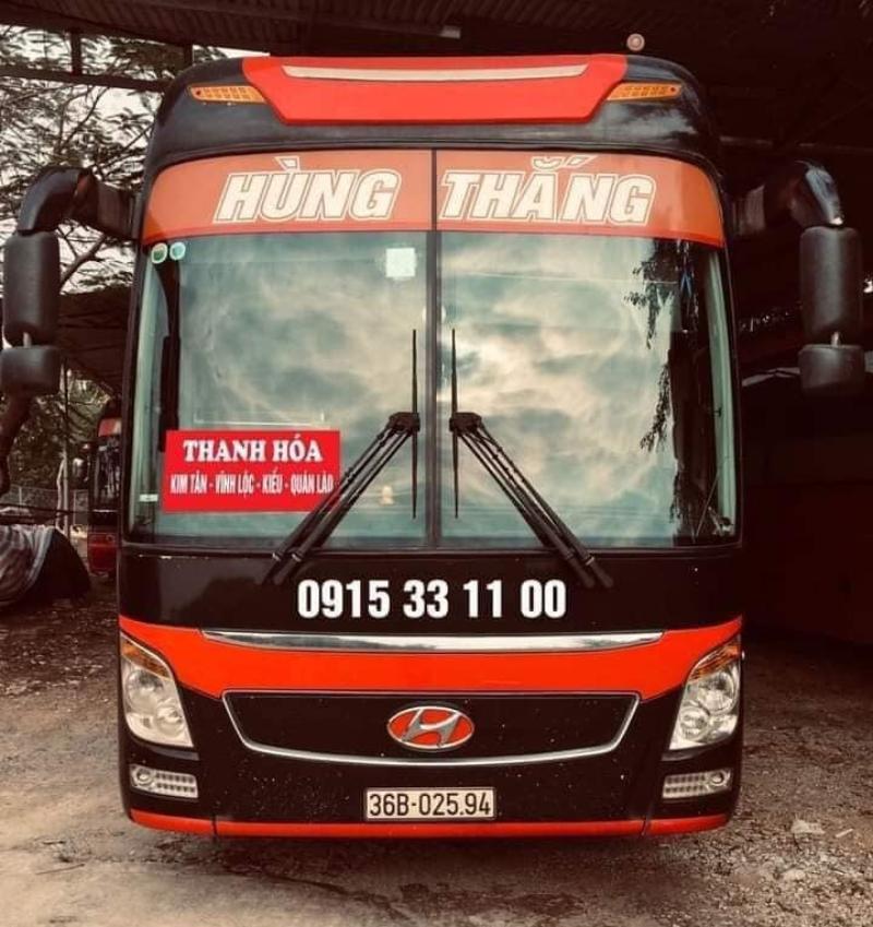 Nhà xe Hùng Thắng tuyến Vĩnh Lộc Hà Nội có 9 chuyến mỗi ngày