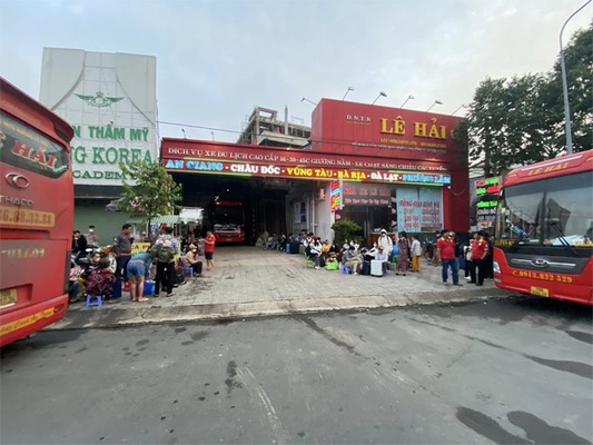 Lộ trình tuyến Nhà xe Lê Hải từ Tây Ninh