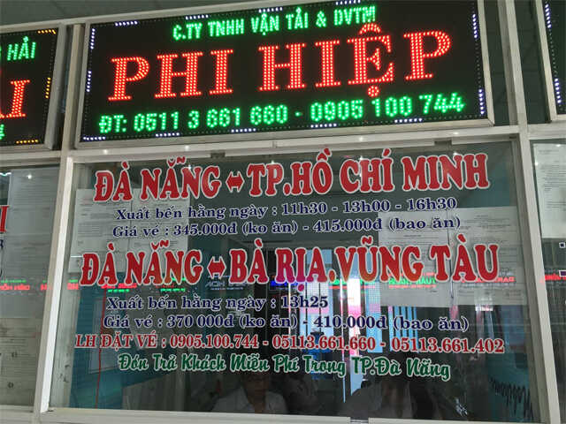 Văn phòng bán vé có mặt ở các tỉnh