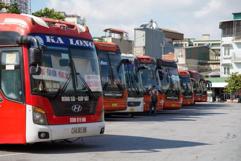 Nhà xe Ka Long đơn vị xuất sắc chuyên tuyến từ bến xe khách Móng Cái tới Hà Nội