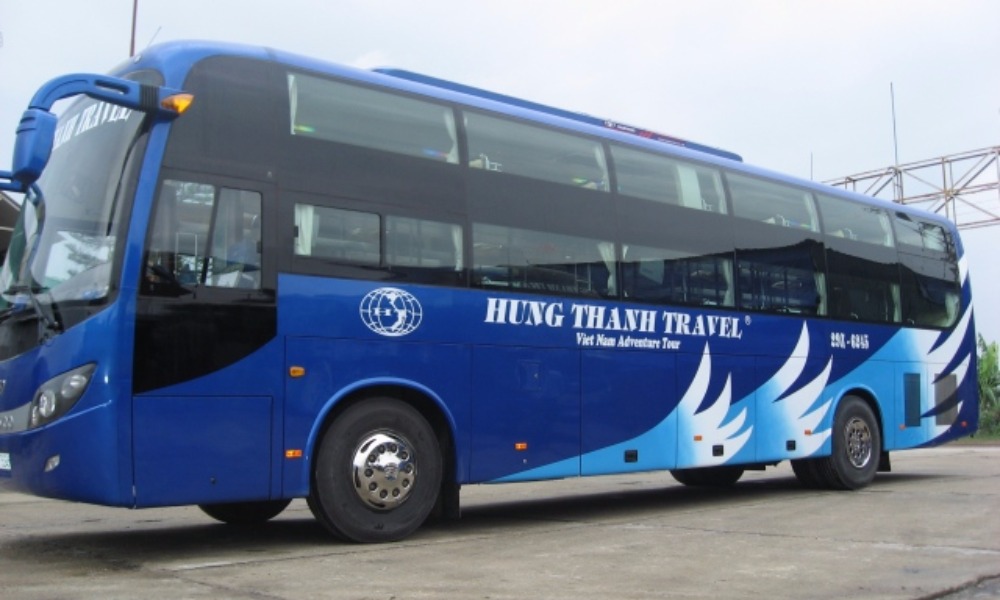 Nhà xe Hưng Thành tại trạm dừng nghỉ Minh Phát 2 