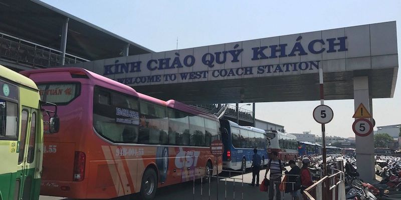 Một số nhà xe từ bến Lộc Ninh đi Hồ Chí Minh