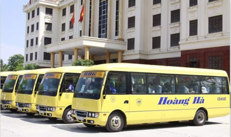 Nhà xe Hoàng Hà có 3 chuyến xe mỗi ngày từ BX Việt Trì đến Tiền Hải và Thái Bình