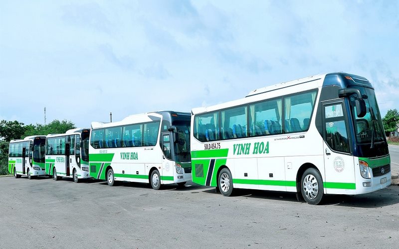 Nhà xe Vinh Hoa đa dạng các chuyến xe mỗi ngày