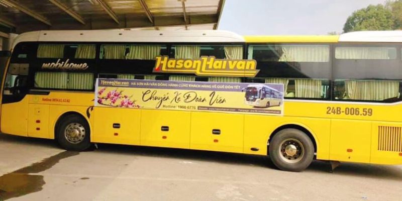Các loại xe và ghế ngồi của nhà xe Hà Sơn Hải Vân