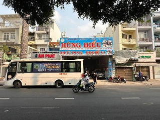 Trụ sở của nhà xe Hùng Hiếu 