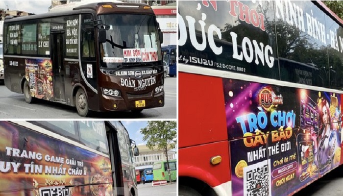 Điểm qua các nhà xe đang quảng cáo cho trang cá cược bóng đá