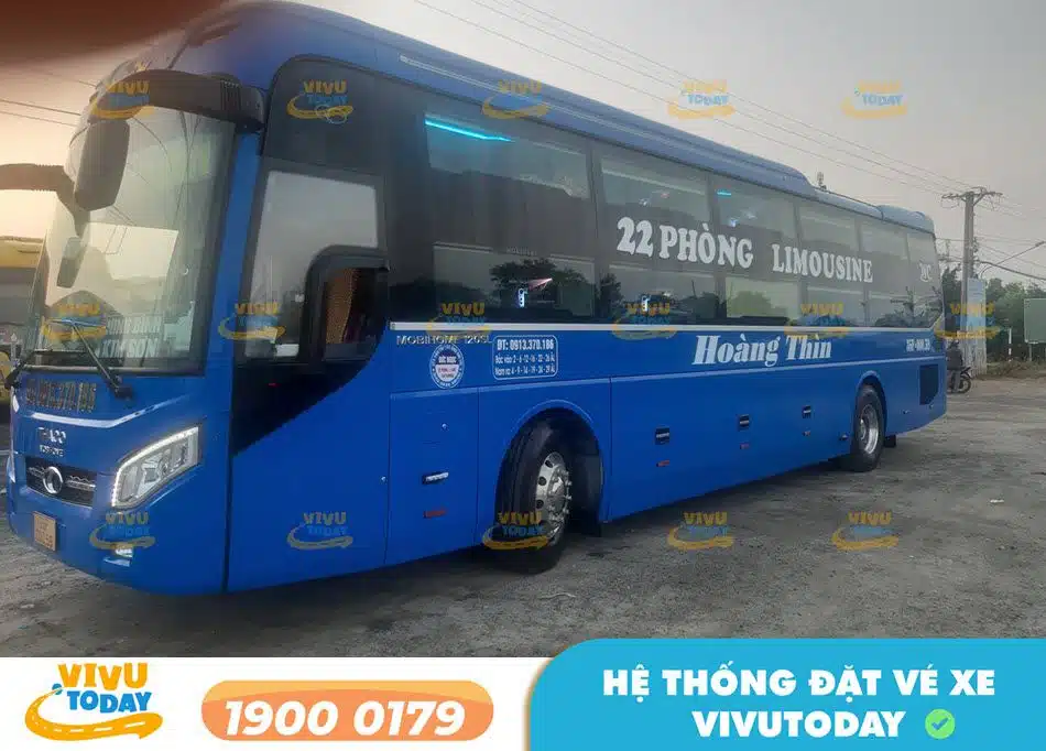 Nhà xe Hoàng Thìn hỗ trợ hotline và thông tin lịch trình chi tiết