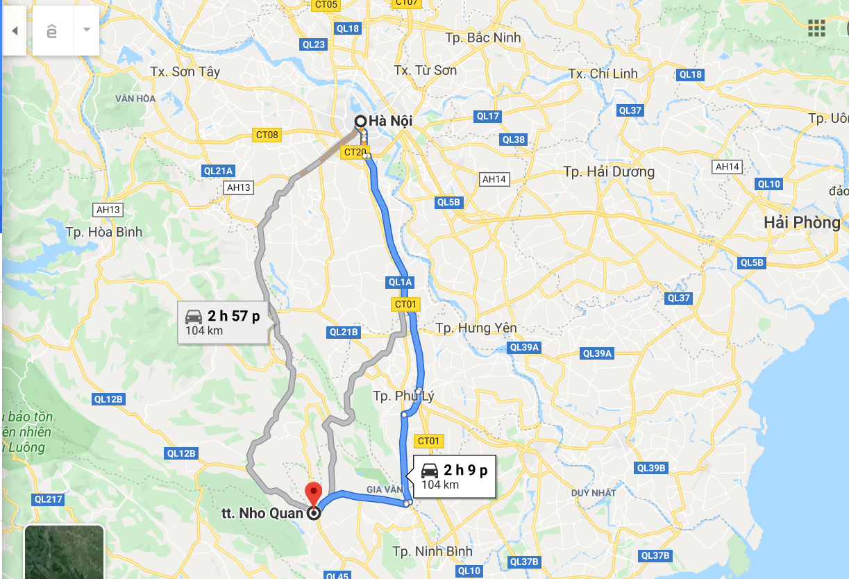 Số điện thoại bến xe Nho Quan Ninh Bình, các tuyến đường và dịch vụ